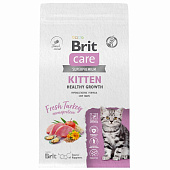 Корм для котят Brit Care Cat Kitten Healthy Growth, индейка, 7 кг
