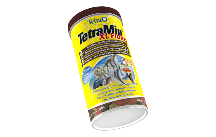 Корм TetraMin XL Flakes, хлопья, для средних и крупных видов рыб, 1000 мл