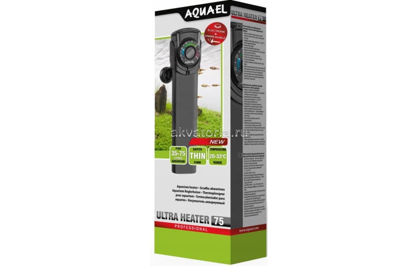 Нагреватель Aquael Ultra Heater 75W