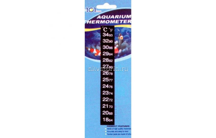 Жидкокристаллический термометр 101 Fish