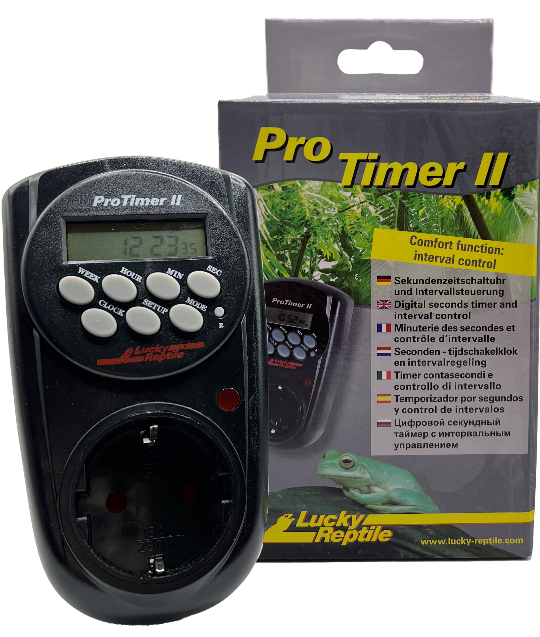 Таймер электронный секундный Lucky Reptile Pro Timer II – купить в магазине  аквариумов Акватория