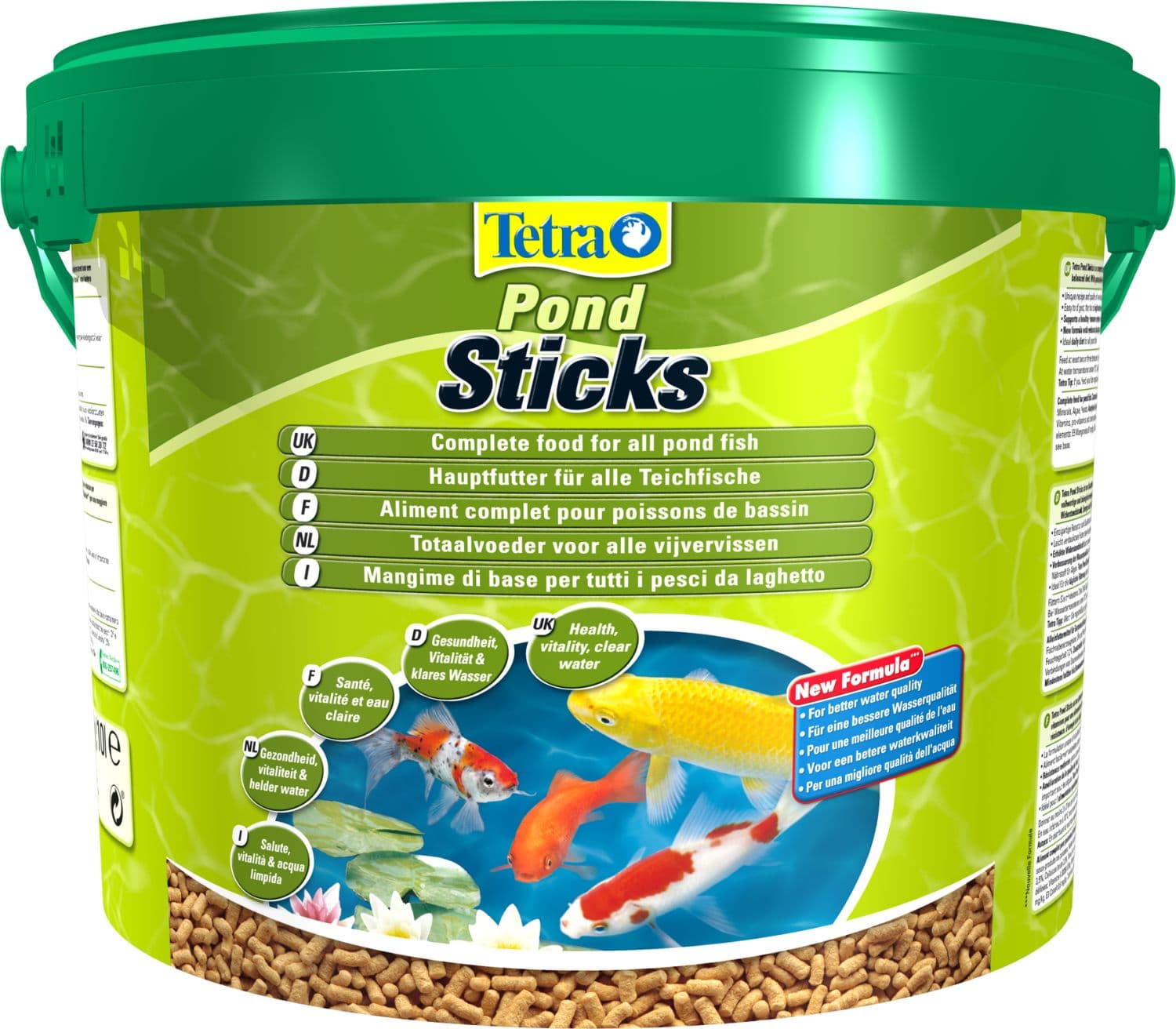 Tetra Pond Sticks — полноценный корм для ежедневного кормления любых видов ...