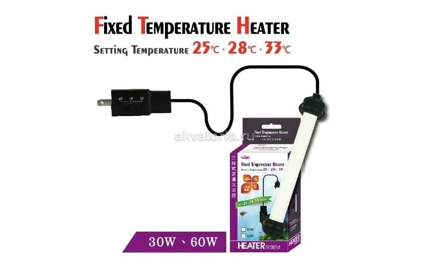 Нагреватель с предустановленной температурой Ista Fixed Temperature Heater, 30 Вт