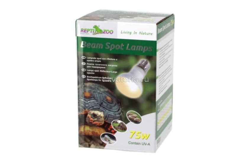 Лампа точечного нагрева Repti-Zoo Beam Spot (63075BS), 75 Вт