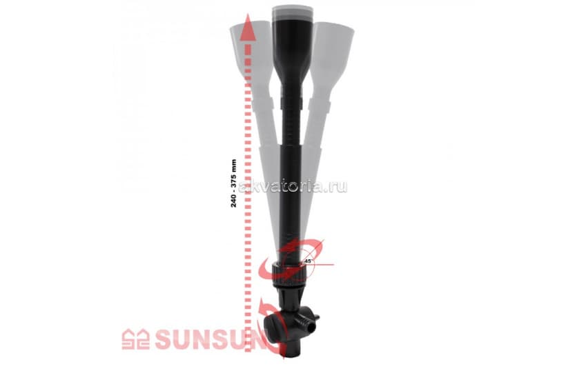 Фильтр прудовой SunSun CUF-2511, с UV-стерилизатором