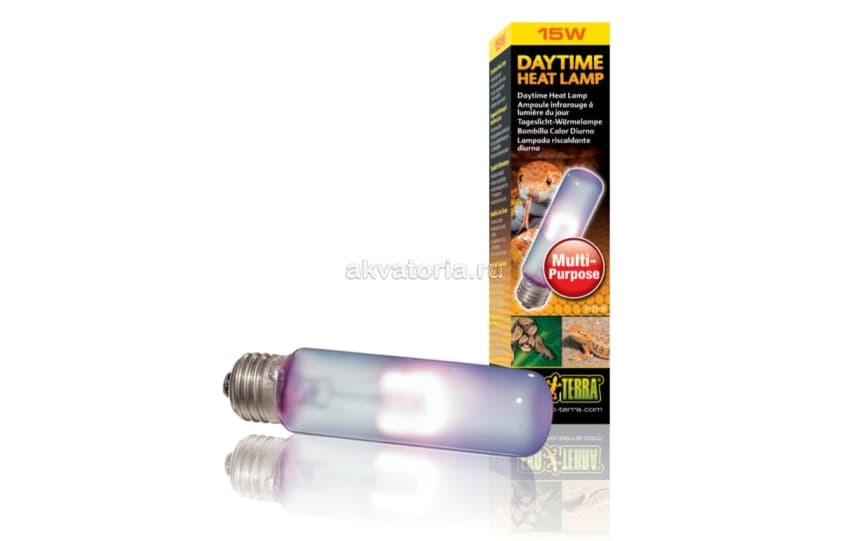 Террариумная неодимовая лампа Hagen Exo Terra  Daytime Heat lamp (PT2100), 15 Вт