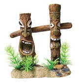 Декорация Laguna Грот "Полинезийские идолы", 122×70×134 мм