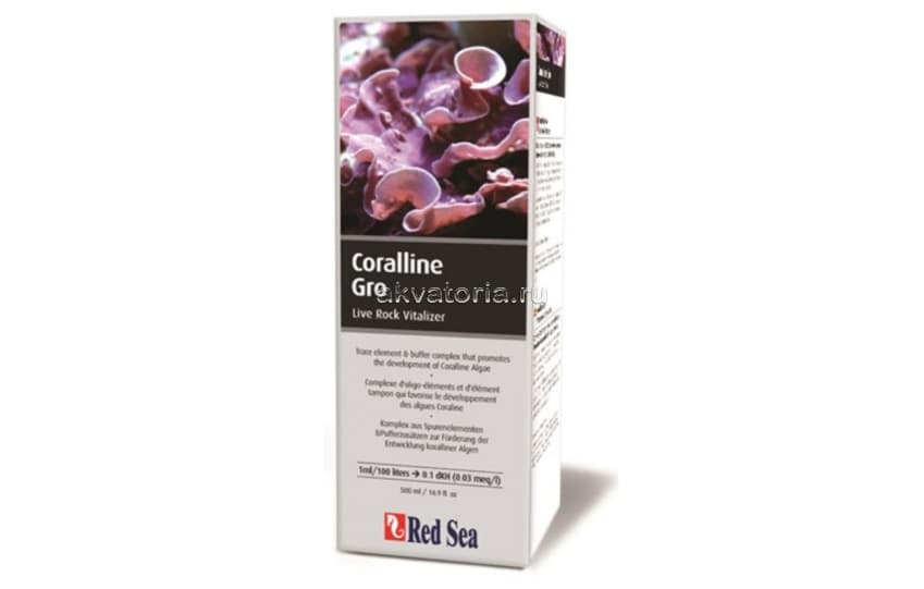 Добавка для поднятия уровня KH Red Sea Coralline Gro, 500 мл