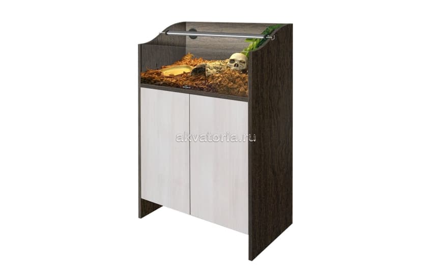 Террариум Биодизайн Turt-House Terra 70, 70×40×116 см, венге/белёный дуб