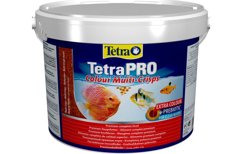 Корм Tetra Pro Colour Multi-Crisps, чипсы, для всех видов рыб, 10 л