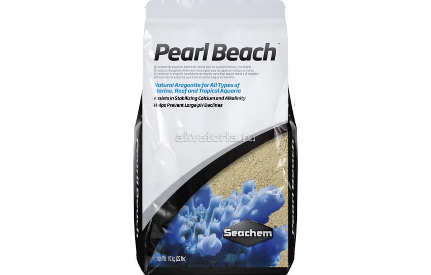 Грунт Seachem Pearl Beach, 10 кг