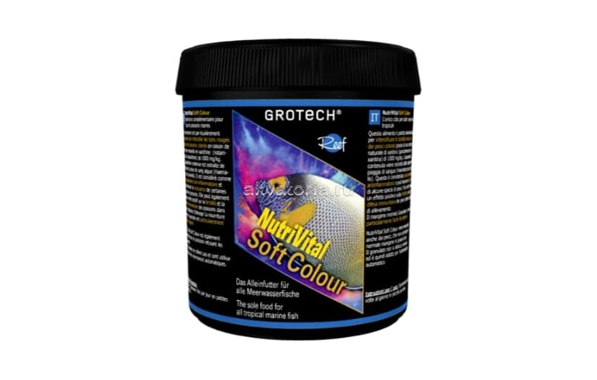Корм для рыб Grotech NutriVital Soft Colour, 1,4-2,2 мм, мягкие гранулы, 350 г