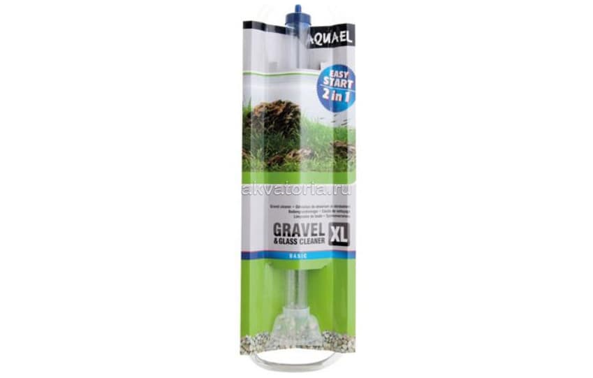 Сифон для очистки грунта Aquael Gravel and Glass Cleaner, XL, 66.5 см