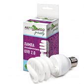 Террариумная ультрафиолетовая лампа Repti-Zoo Friendly UVB 2.0, 13 Вт