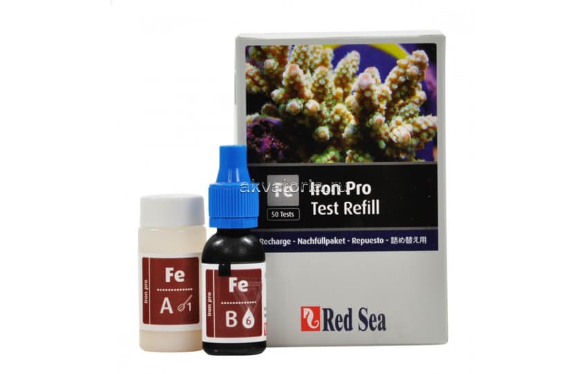 Реактивы для теста на железо Red Sea Iron Pro