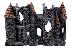  Аквариумная декорация Замок темный DEKSI №121