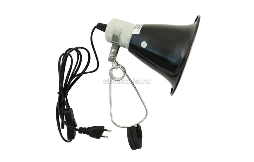 Навесной светильник Repti-Zoo RL04 для ламп до 75 Вт, 14 см