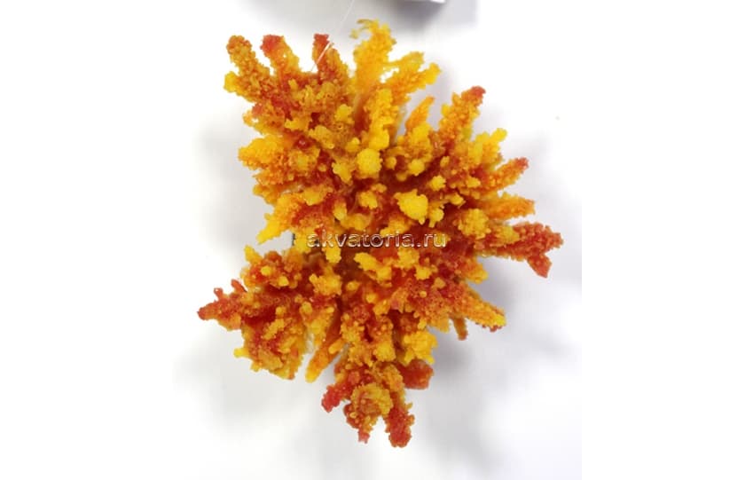 Искусственный коралл Vitality желтый, M (MA116Y)