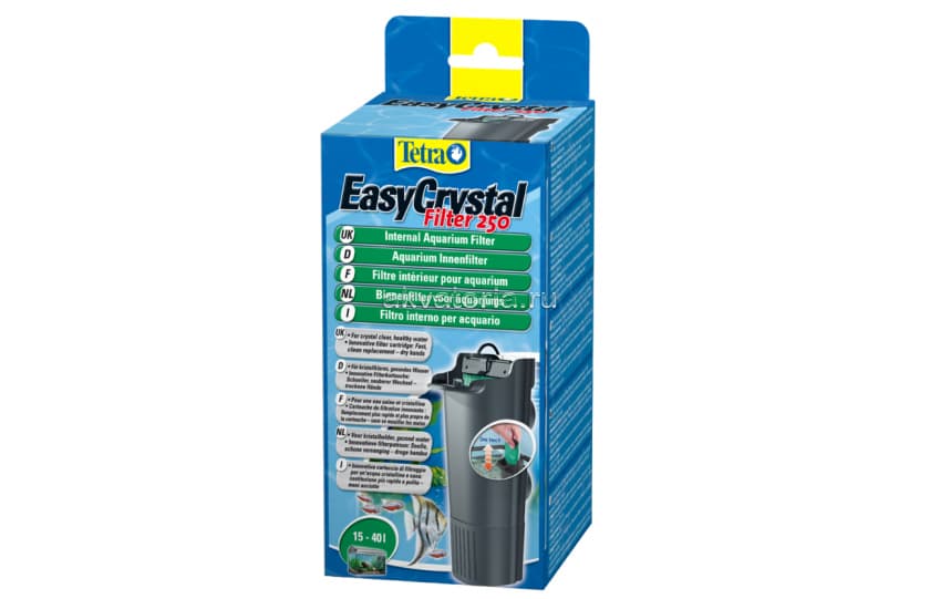 Внутренний аквариумный фильтр Tetra EasyCrystal Filter 250