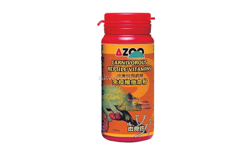 Витамины для  плотоядных рептилий AZOO, 120 мл