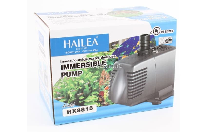 Погружная и внешняя аквариумная помпа Hailea HX-8815
