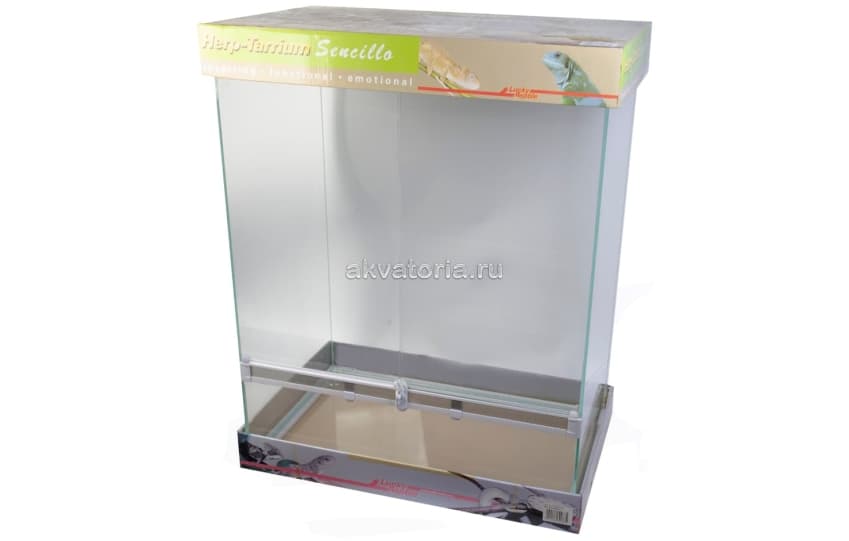 Террариум Lucky Reptile Herp Terrarium Sencillo, 80×50×100 см, белый