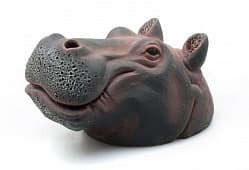 Аквариумная декорация PRIME «Голова бегемота» 11×6,5×5,5 см