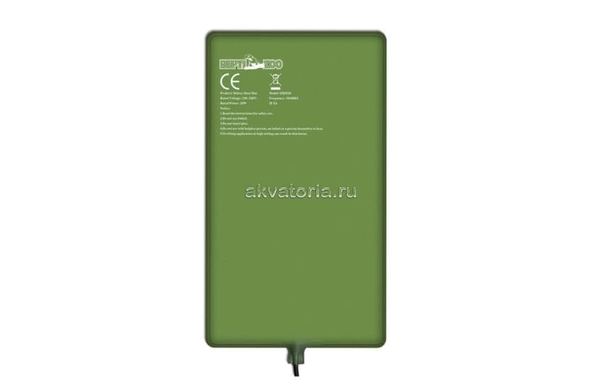 Термоковрик в защитном кожухе Repti-Zoo Deluxe Heat Mats (DHM30), 30 Вт, 30×50 см