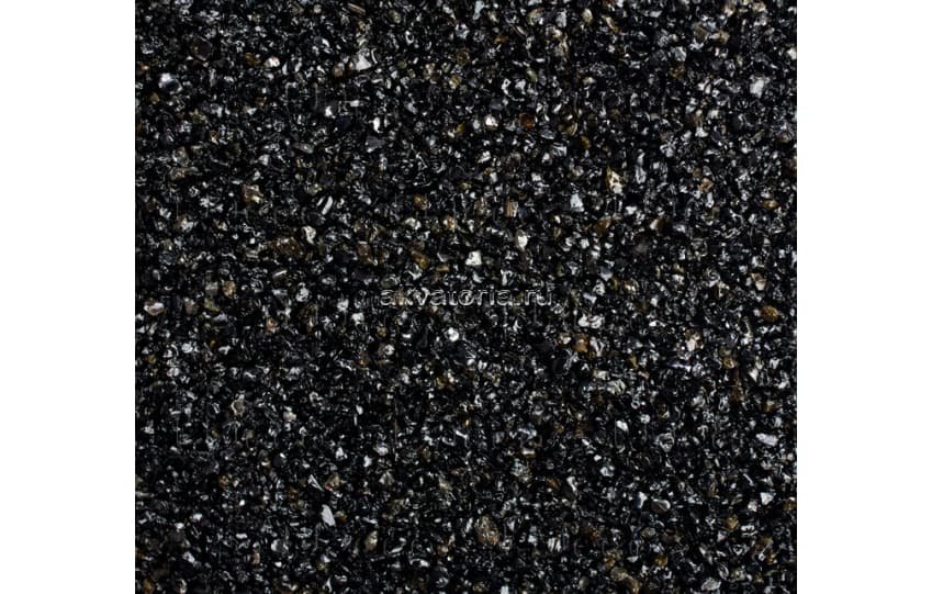 Грунт Тёмный гравий UDeco Canyon Dark, 2-4 мм, 2 л