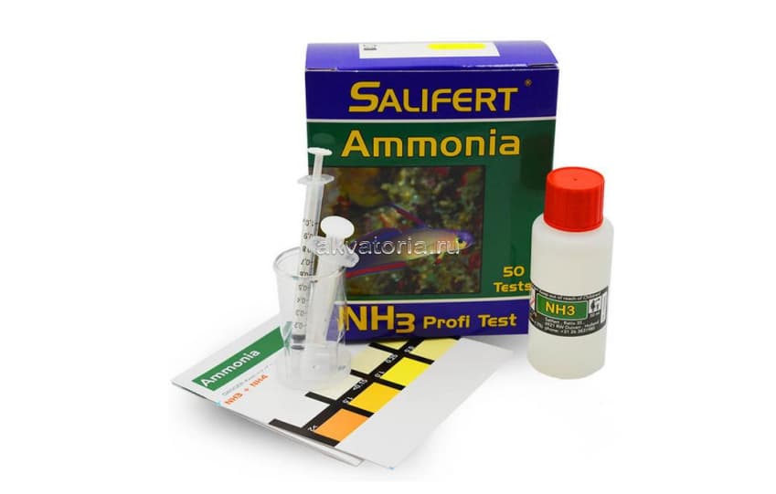Тест на аммоний Salifert Ammonia (NH3) Profi-Test 