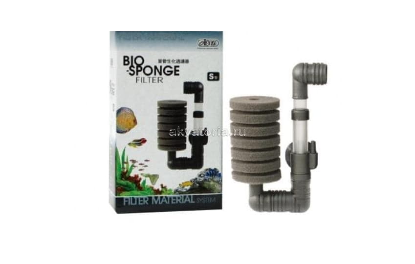 Внутренний аэрлифтный аквариумный фильтр ISTA Bio-Sponge, S