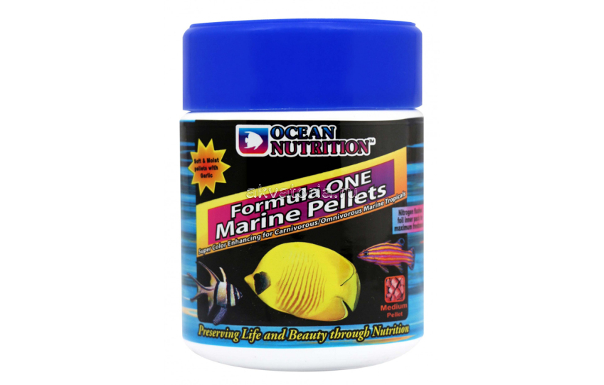 Корм для морских рыб Ocean Nutrition Formula 1 Marine Pellet Medium, гранулы, 100 г