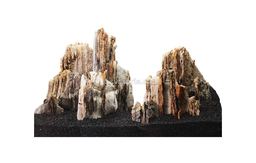 Аквариумная декорация Prime «Пагода», камень, 10-20 см