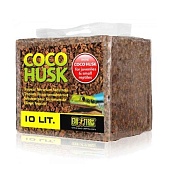 Субстрат Hagen ExoTerra Coco Husk спрессованная кокосовая щепка, 10 л 