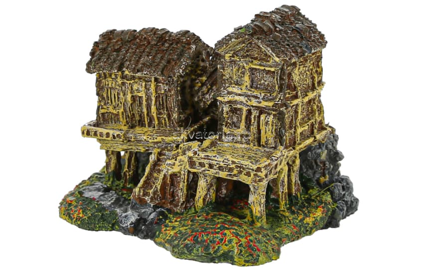 Аквариумная декорация AQUA-PRO Замок, 10,5×10×8 см