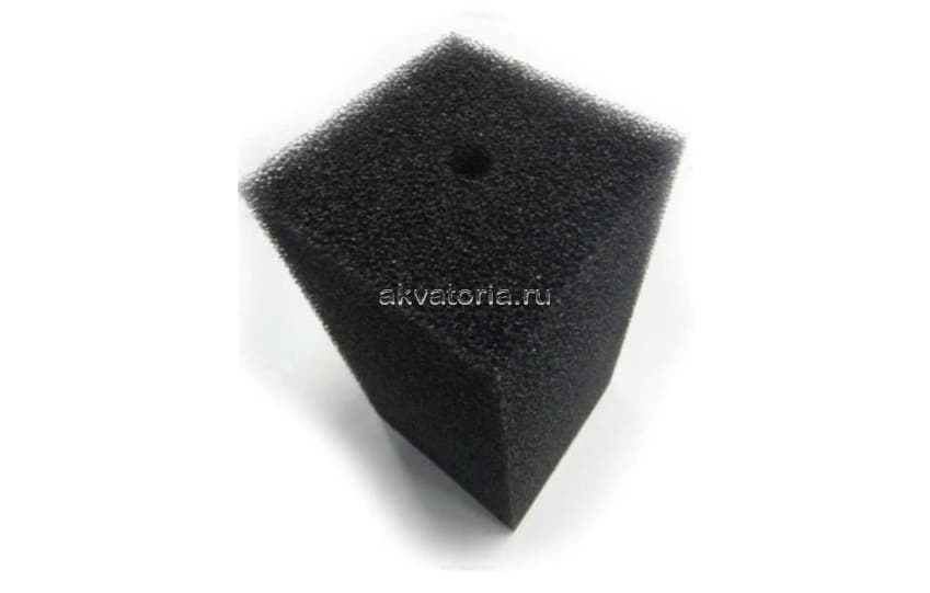 Губка Roof Foam, чёрная, PPI 20, 20×10×10 см