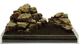 Камень UDeco Fossilized Wood Stone MIX SET 15 "Окаменелое дерево"
