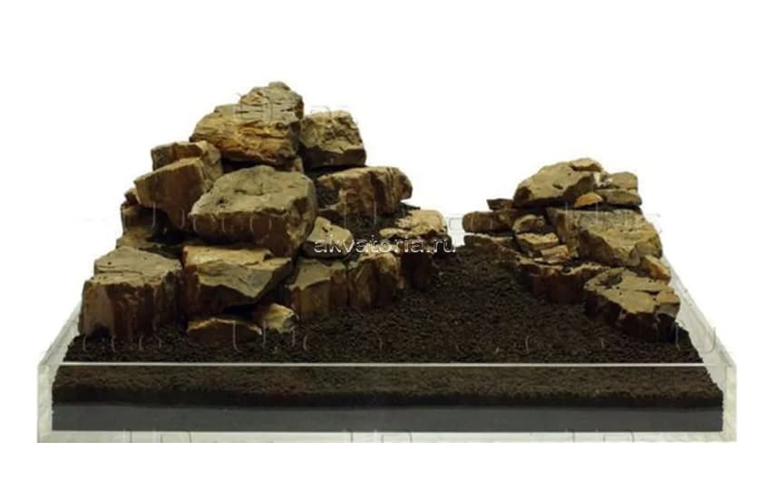 Камень UDeco Fossilized Wood Stone MIX SET 15 