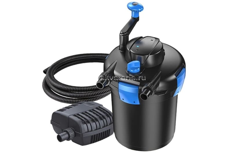 Фильтр прудовой SunSun CPF-1500Т, с UV-стерилизатором