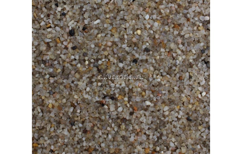 Грунт Светлый песок UDeco River Light, 0,8-2 мм, 2 л