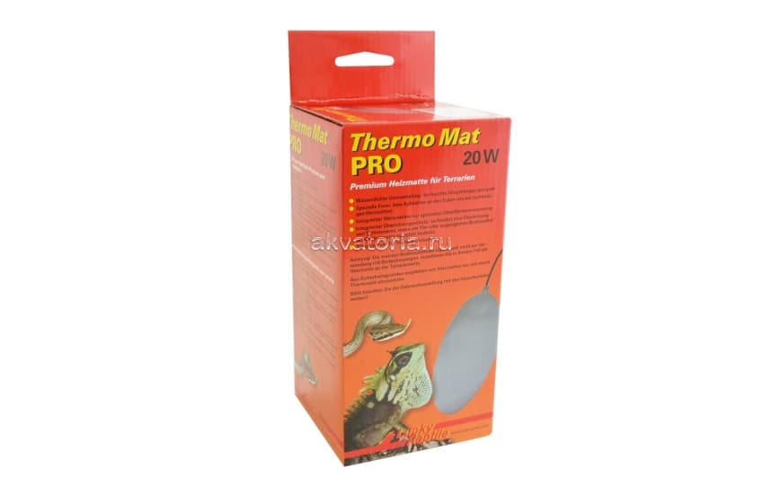 Прорезиненный термоковрик Lucky Reptile Thermo Mat Pro, 20 Вт, 35×20 см