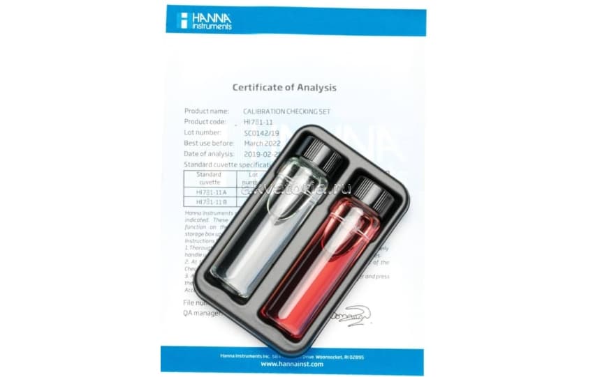 Калибровочный раствор для колориметра на нитраты Hanna instruments Saltwater Nitrate Calibration
