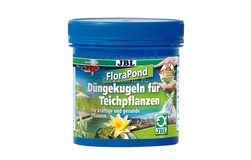 Удобрение для прудовых растений JBL FloraPond, шарики, 8 шт