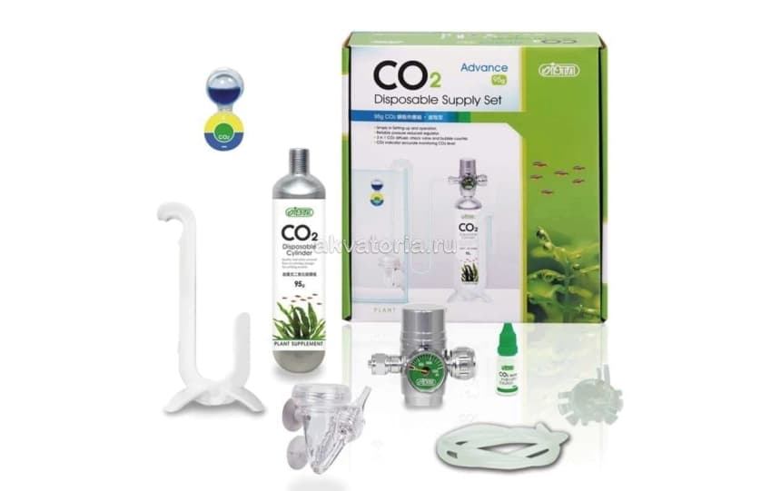 Система  подачи CO₂ ISTA c одноразовым баллоном I-688, модифицированная