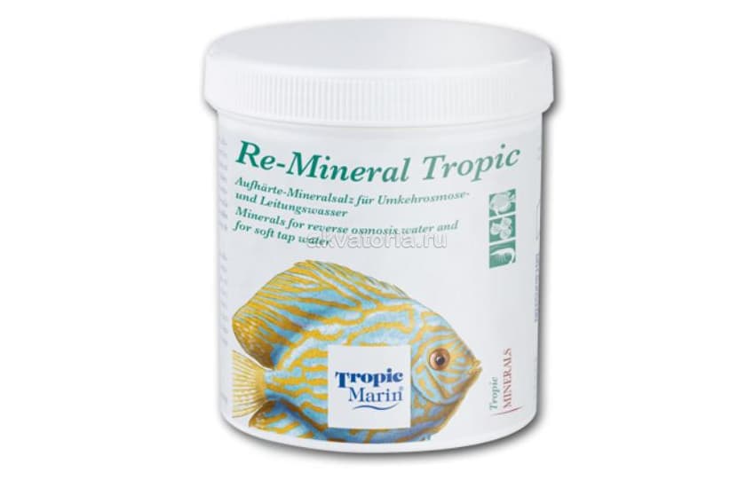 Добавка для повышения жесткости воды Tropic Marin RE-Mineral Tropic, 250 г