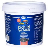 Корм для цихлид Anubias Cichlid Opti Pellets, гранулы, 2 кг, ведро
