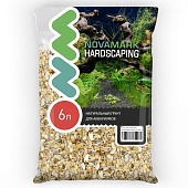 Грунт NOVAMARK HARDSCAPING Галька Каспийская, 2-7 мм, 6 л