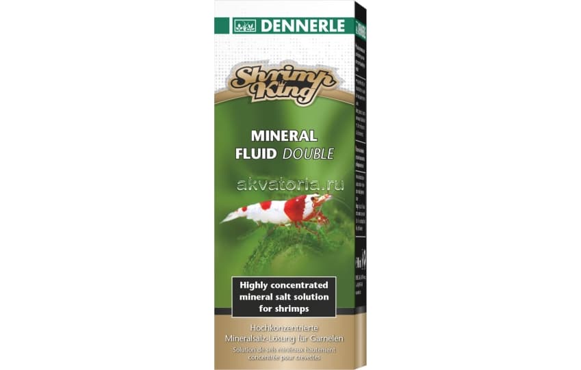 Минеральная добавка Dennerle Shrimp King Mineral Fluid Double, 100 мл