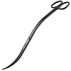Ножницы волнообразные Ista PRO Scissors Wave, чёрные, 25 см