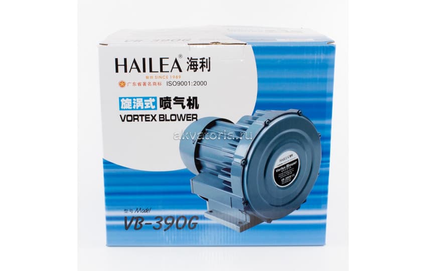 Вихревой компрессор Hailea VB-390G, 180 Вт, 500 л/м